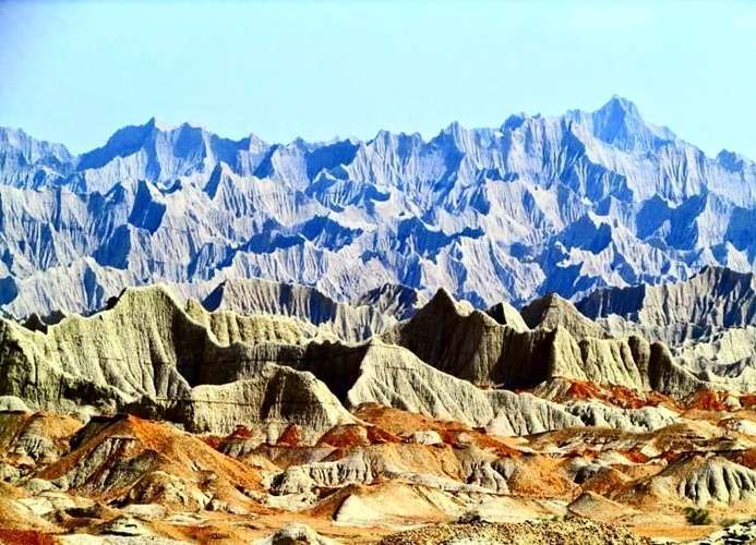 Mars Dağları, İran